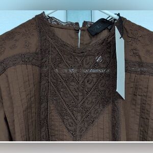 New ZARA blouse long sleeve